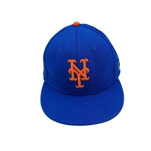 OC Sports MLB New York Mets‎ Logo Cap Youth Adjustable Blue Baseball Hat